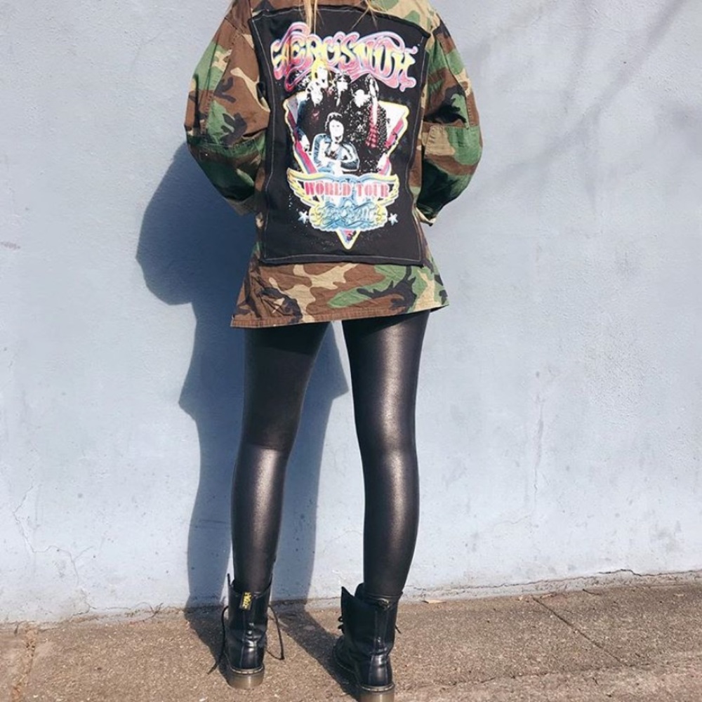 Spanx faux leather leggings